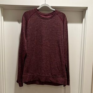 Lululemon mens maroon thermal long sleeve size XL